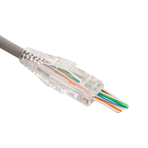 Защитные колпачки для кабеля 5,5 мм, на соединение коннектора с кабелем, прозрачные, 100 шт. в пчк.